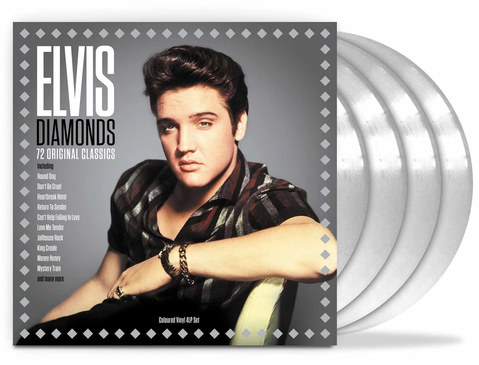 Presley Elvis - Diamonds 72 Original Classics 4xlp Marble Colored Vinyl