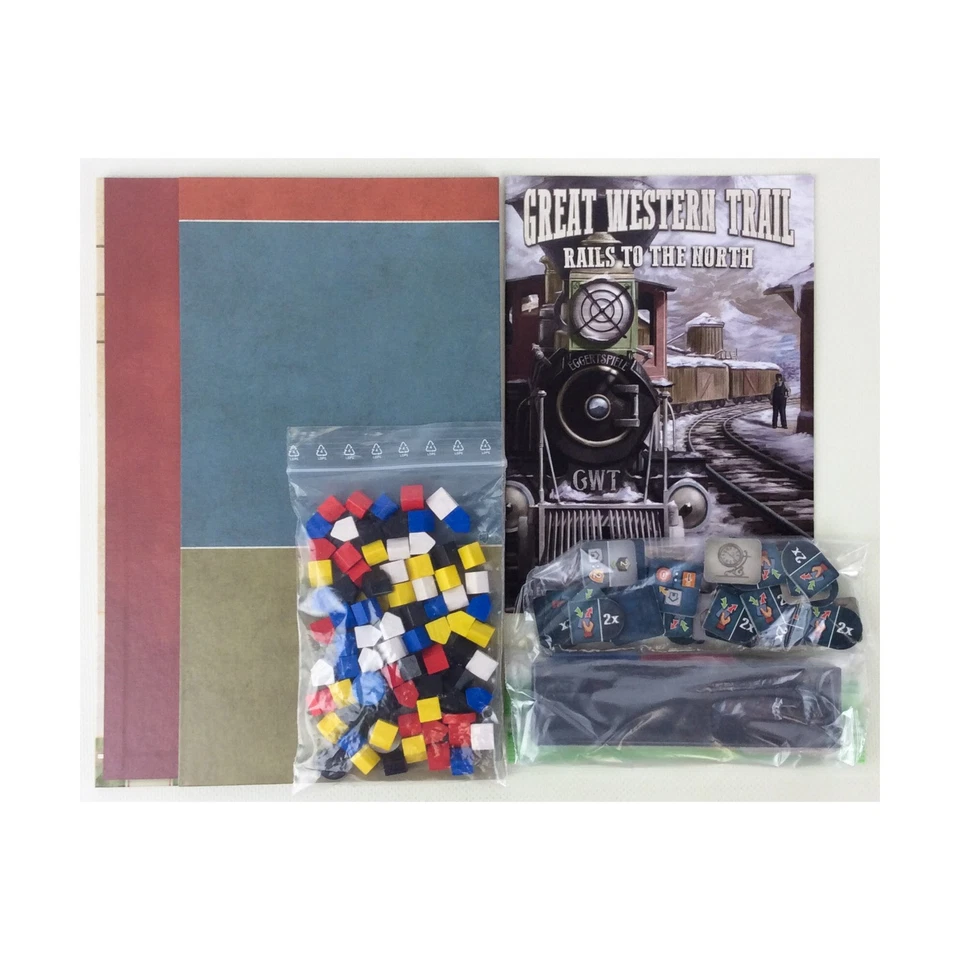 Eggertspiele Board Games Great Western Trail - Rails to the North Bag NM - Image 1 of 1
