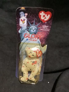 1999 Glory The Bear Beanie Baby Ronald McDonalds House Edition Ty Plush MNIP - Picture 1 of 3
