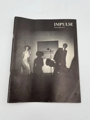 Impulse Magazine Toronto Art Culture Winter 1977 Vintage Very RARE Issue F1 - Image 1 of 4