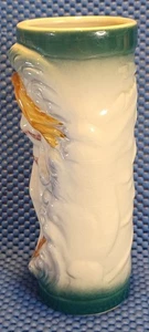 Vtg Orchids of Hawaii Tiki Bar Bikini Surfer Girl Ceramic Tumbler Mug Vase Japan - Picture 1 of 4