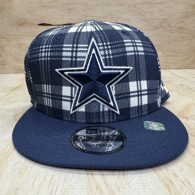 NUEVO Dallas Cowboys New Era 2024 declaración lateral 9FIFTY gorra con cierre a presión azul marino Foto 1 de 4