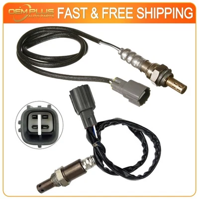 2Pcs Up&Downstream O2 Oxygen Sensor For 2003 2004 2005 2006 Toyota Camry L4 2.4L - Image 1 of 4