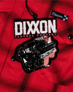 CAMICIA MANICA CORTA BAMBÙ DIXXON FLANELLA 383 STROKER. Uomo Large - Nuovo In Borsa - Foto 1 di 10