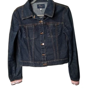 Blumarine Jeans Italian Denim Jacket - 40 / Small - Picture 1 of 5
