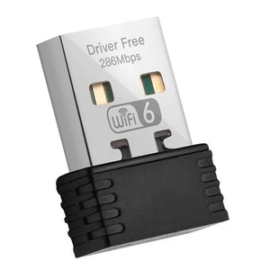 WiFi 6-Adapter AX286 802.11Ax 2,4 GHz, Kostenloser Treiber, USB-Netzwerkka2324 - Bild 1 von 8