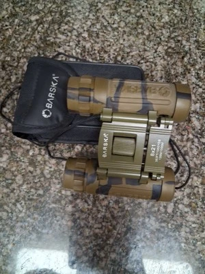 Barska Compact Binoculars  8x21 With Carry Case ( free shipping ) - Image 1 of 3