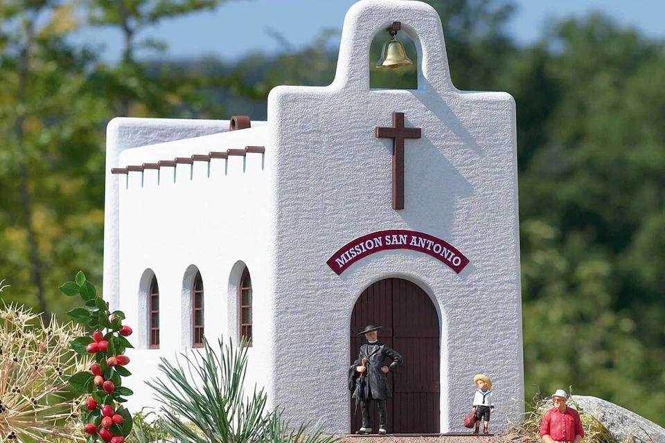 Piko G Scale 62108 Mission San Antonio, Building Kit (G-Scale) - Image 1 of 1