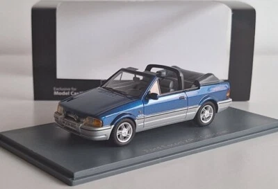 Ford Escort MK4 XR3i Cabriolet 1986 Blue 1:43 Neo 44958 1 of 300 EXTREMELY RARE! - Image 1 of 4