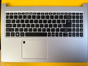 Genuine Acer Aspire A515-55 A515-55G Palmrest Cover Keyboard UK - Picture 1 of 13