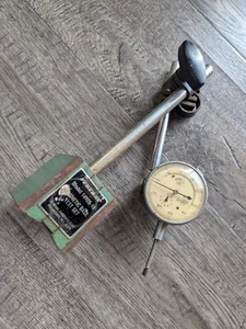 FEDERAL MAGNETIC 1492B-10 Base Test Transfer Indicator Stsnd w/ AMES 282 Gauge  - Picture 1 of 12