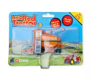 Mähdrescher Ernter | Kleiner roter Traktor | Spielzeug Figur | Spritzguss | NEU - Bild 1 von 7