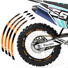A01b Orange 21" 18 Inch Wheel Rim Tape Decal Sticker For Beta Dirt Bike