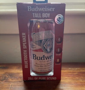 Budweiser Tall Boy 25oz  Bluetooth Speaker 25 Fl Oz of Pure Sound! Unique! - Picture 1 of 1
