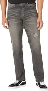 Jean True Religion para hombre asfalto Geno Renegade calce ajustado relajado - 32Wx34L - nuevo con etiquetas - Imagen 1 de 7