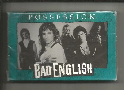 John Waite Journey BAD ENGLISH Possession SEALED Cassette Single Tape Cassingle Foto 1 de 2