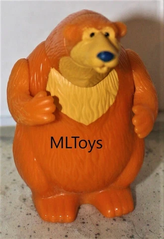 Subway Bear in the Big Blue House Vintage Cake Topper Jim Henson Action Figure Cover