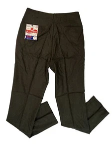 ✨NOS! 1960s Deadstock Harrister Slaxs Dress Pant Slacks Vintage Mens Size 33x37✨ - Picture 1 of 5