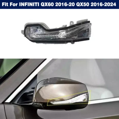 Left Driver Side View Mirror Signal Light For Infiniti QX60 2016-20 QX50 2016-24 - Image 1 of 4