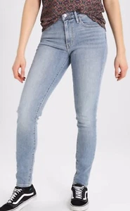 Levi's Women’s 721 High Rise Skinny Jeans Skinny Fit (Light-Blue Denim) - Picture 1 of 6