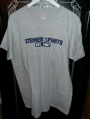 Steiner Sports Mariano Rivera "Mo Mentum" Tee Shirt Gray XL Rare Shirt Yankees  - Image 1 of 4