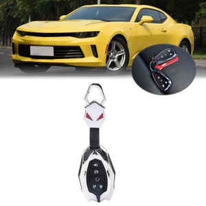 Remote Fob Shell Cover Silicone Car Key Case For Chevrolet Camaro Malibu Silver - Picture 1 of 12