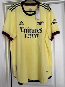 RARE NWT Arsenal Adidas Authentic Player Version 2021-22 Jersey Shirt XXL 2xl - Picture 1 of 5