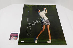 Sandra Gal signiert 16 x 20 Farben Foto LPGA Golf JSA Auto AR90649