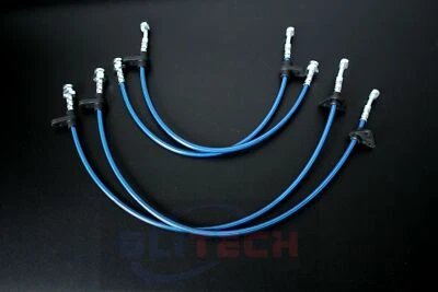 Líneas de freno trenzadas de acero 304 para 92-95 Honda Civic 94-01 Acura Integra Blitech Foto 1 de 4