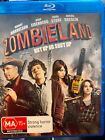Zombieland Blu-Ray Dvd Comedy Action Emma Stone Woody Harrelson Jesse Eisenberg