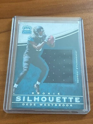 🏈 2017 Panini Preferred Football Rookie Silhouette Jersey #15 Dede WESTBROOK 🏈 - Image 1 of 2