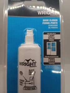 Wright Products V150WH Heavy Duty Pneumatic Storm & Screen Door Closer White - Picture 1 of 4