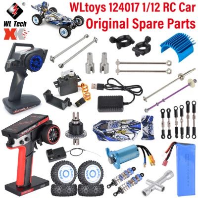 WLtoys 124017 RC Cars Spare Parts Digital Servo Charger Remote Control Tire - image 1 of 4
