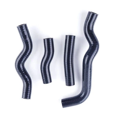 Black Silicone Radiator Hose For 2008-2015 Kawasaki KLX250S KLX250 - Image 1 of 4