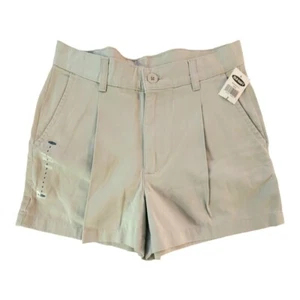 Pantalones Cortos Chinos Para Mujer Talla 2 Nuevos Old Navy Piedra Caqui Trabajo Escuela Algodón - Imagen 1 de 3