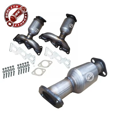 Convertidores catalíticos para Hyundai Azera 2007 2008 2009 3,8 L/TODAS LAS 3 PIEZAS Foto 1 de 4