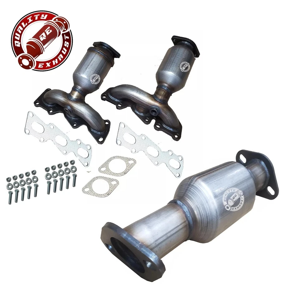 Convertidores catalíticos para Hyundai Azera 2007 2008 2009 3,8 L/TODAS LAS 3 PIEZAS Foto 1 de 4