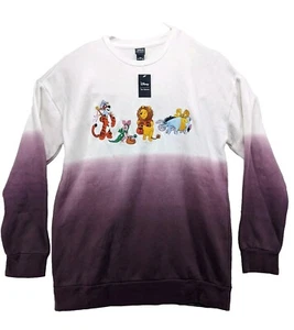 Disney Our Universe Sweat Shirt - Winnie The Pooh Halloween Dye Pull Over Medium - Picture 1 of 7