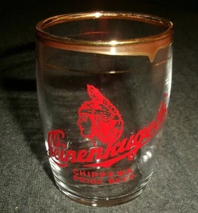 Rara birra Leinenkugel's anni 60, Chippewa Falls, Wisconsin vintage barile vetro - Foto 1 di 1