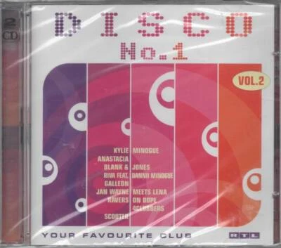 Disco No.1 Your Favourite Club Doppel CD NEU Kylie Minogue Anastacia Scooter - Bild 1 von 2