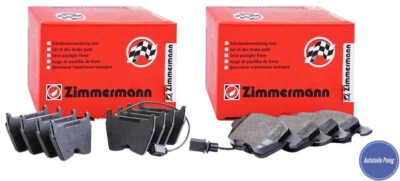 JUEGO PASTILLAS FRENO Zimmermann wk delanteras y traseras audi rs q3 quattro 8ub 8ug Foto 1 de 4