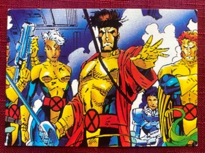 JOHN'S DEALS - US - X-MEN TRADING CARDS #80 - X-MEN VS SKRULLS - 1991 - Picture 1 of 2