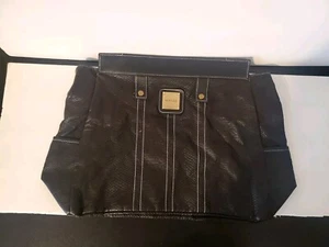MICHE "Malorie" Shell Bag (black faux leather), Magnetic Handbag - Picture 1 of 7