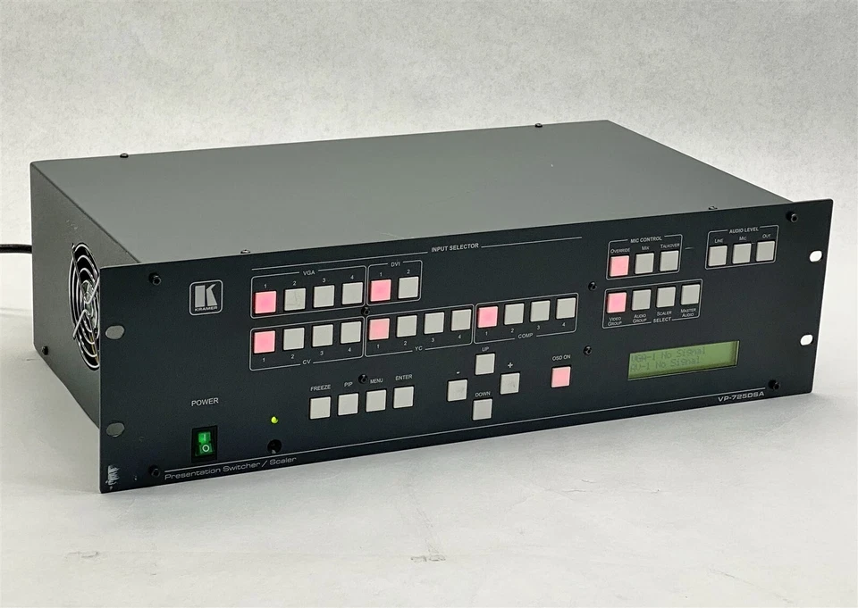 Kramer VP-725DSA 18-Input ProScale Digital Presentation Switcher Scaler - Image 1 of 4