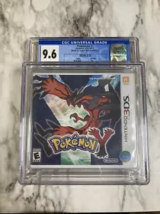 Pokemon Y Nintendo 3ds CGC Graded 9.6 A+ Sealed Complete Video Game Rare - Picture 1 of 4