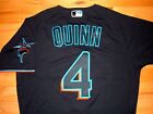 MIAMI MARLINS ROMAN QUINN 2022 GAME ISSUED UN WORN NIKE JERSEY HOLO (PHILLIES)