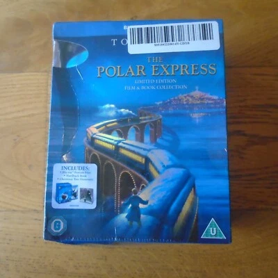 The Polar Express Blu-ray Limited Edition with Book & Bell Sealed but squashed - Image 1 of 4
