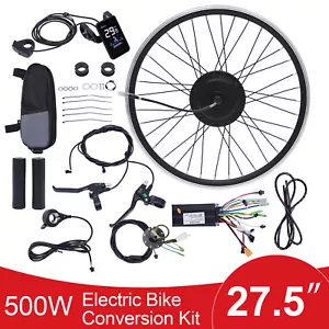 27.5'' Vorderrad E Bike Umbausatz Elektrofahrrad Ebike Motor Conversion Kit 36V - Bild 1 von 16