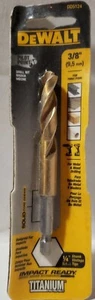Dewalt Pilot Point 3/8" Impact Ready Titanium Drill Bit  DD5124 - Picture 1 of 2
