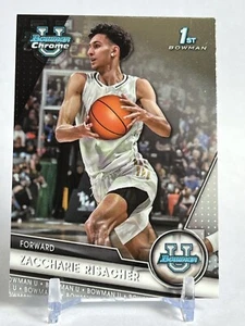 2023-24 Bowman Chrom U Zaccharie Risacher 1. Bowman Base Frankreich - Bild 1 von 2